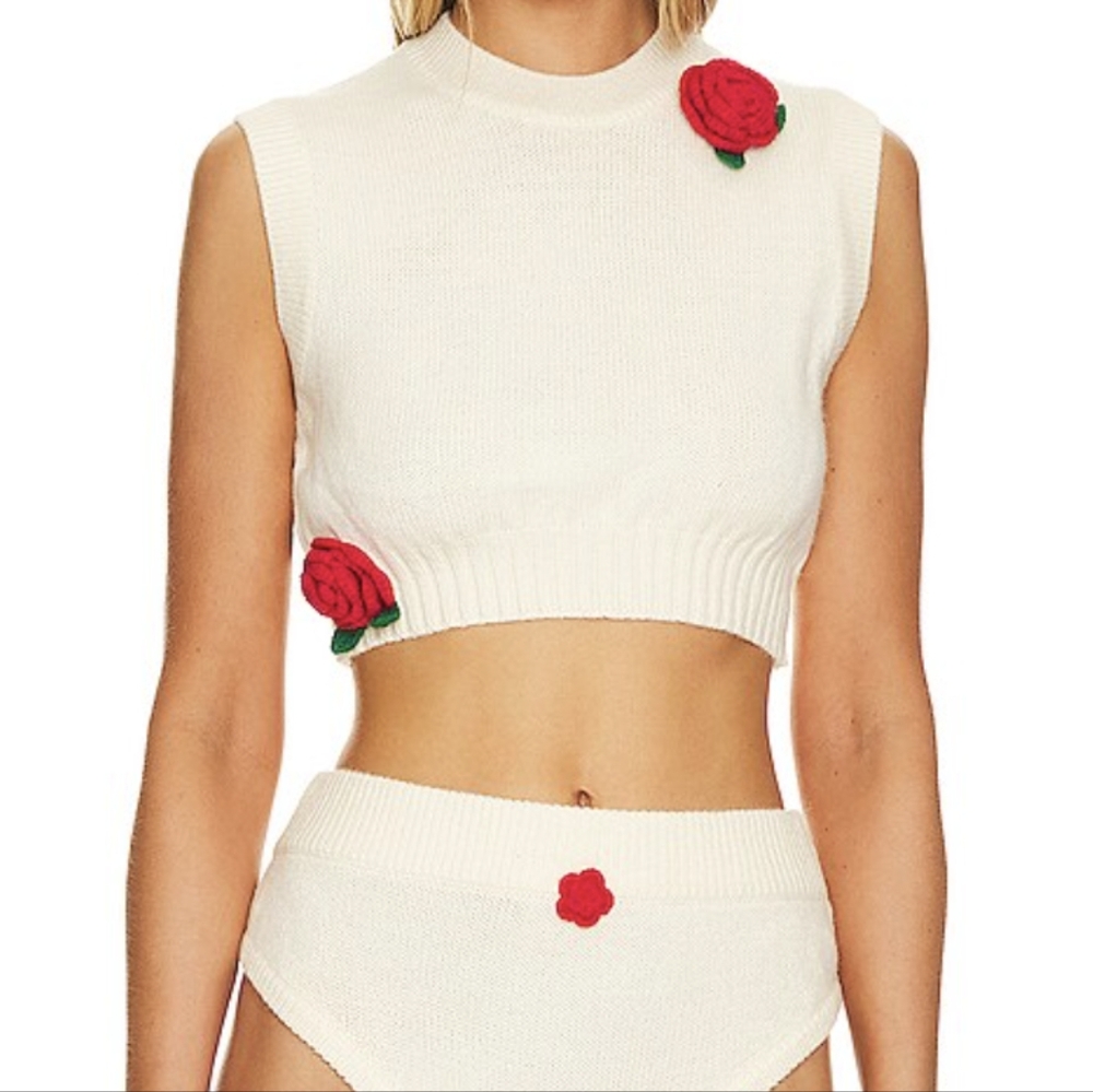 NWT For Love & Lemons "Ellie" Top